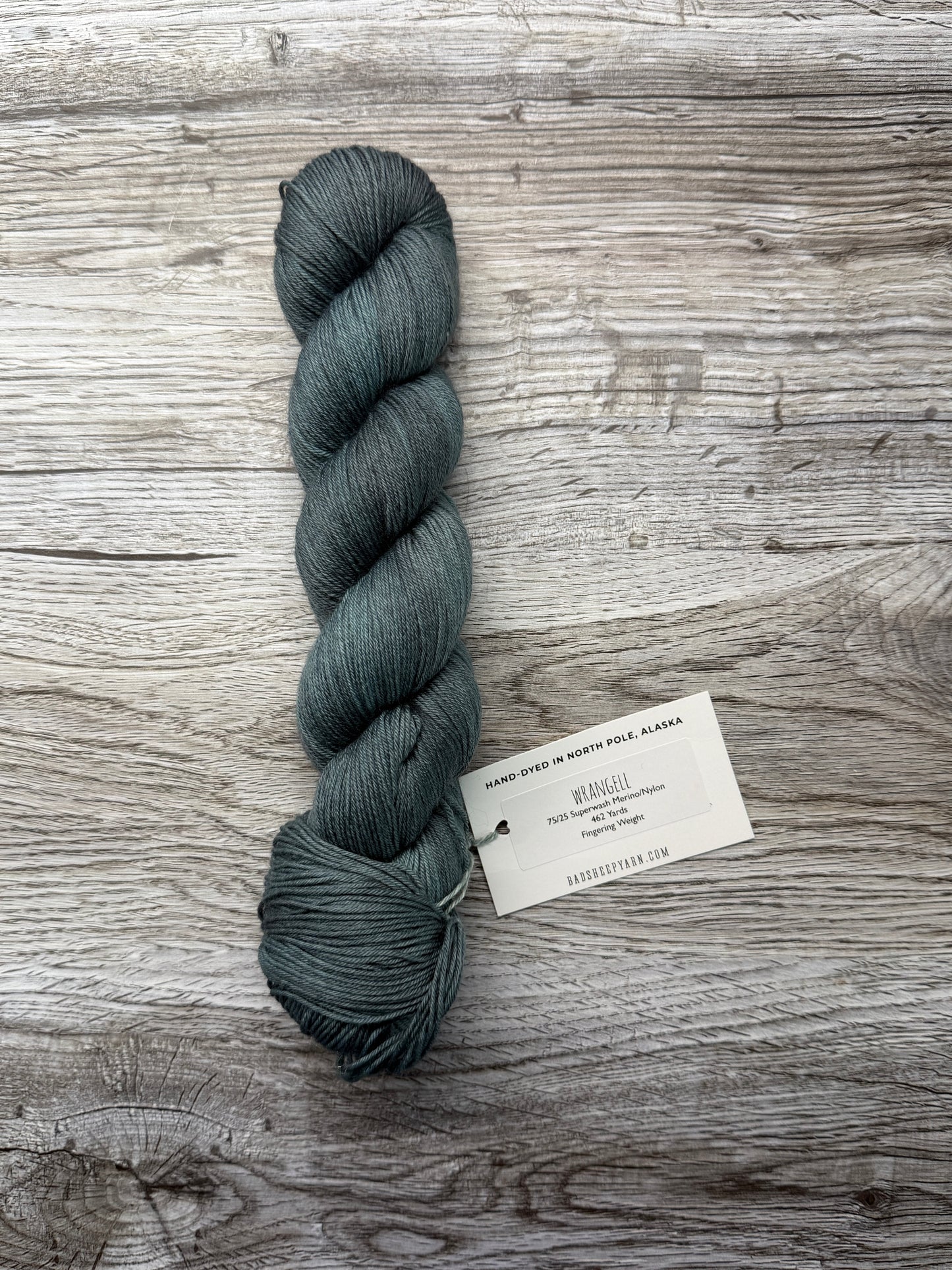 Destash - Bad Sheep Yarn - Wrangell - 75/25 Fingering