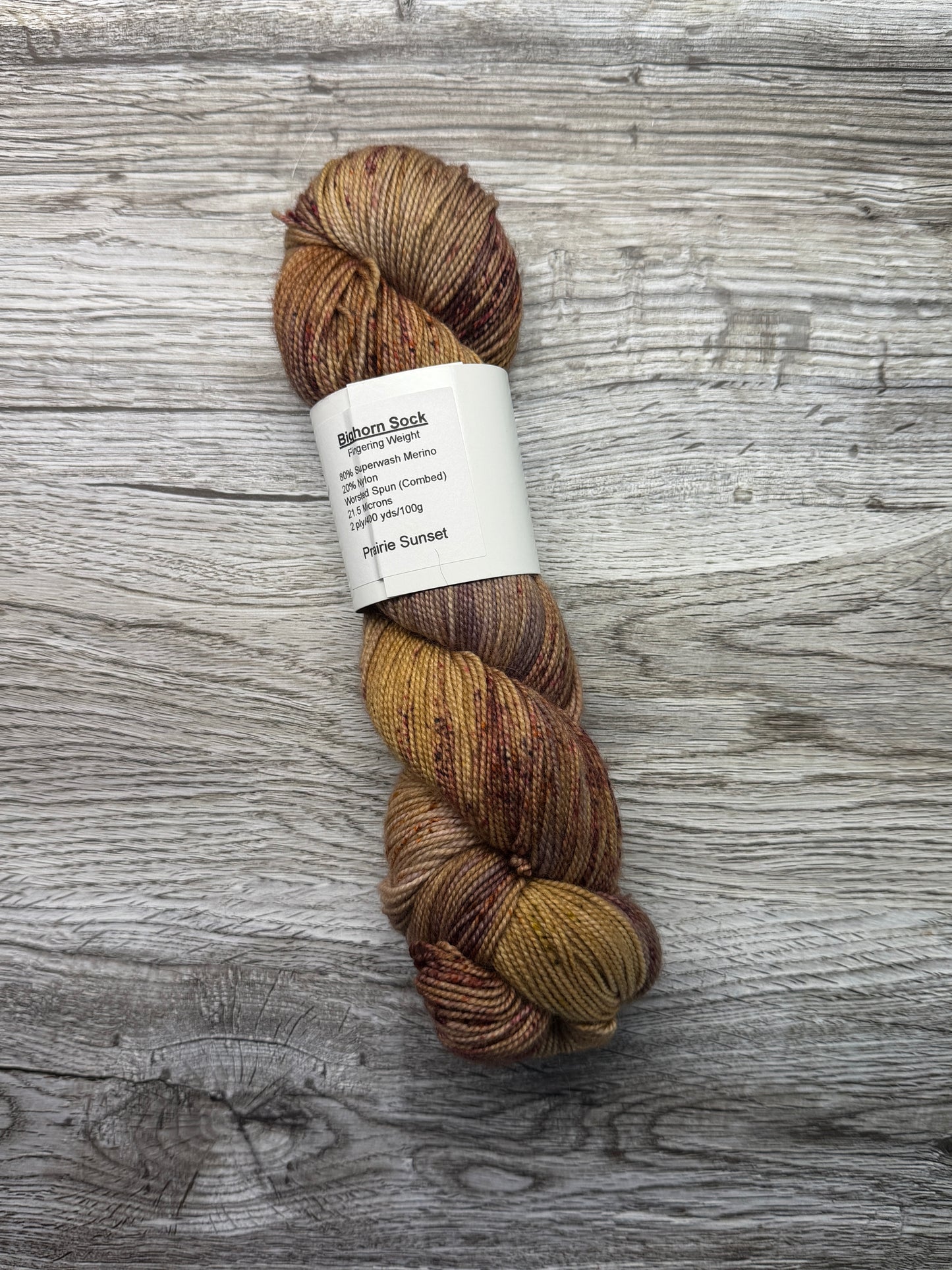 Destash - Knotty Pine - Prarie Sunset - 80/20 Fingering