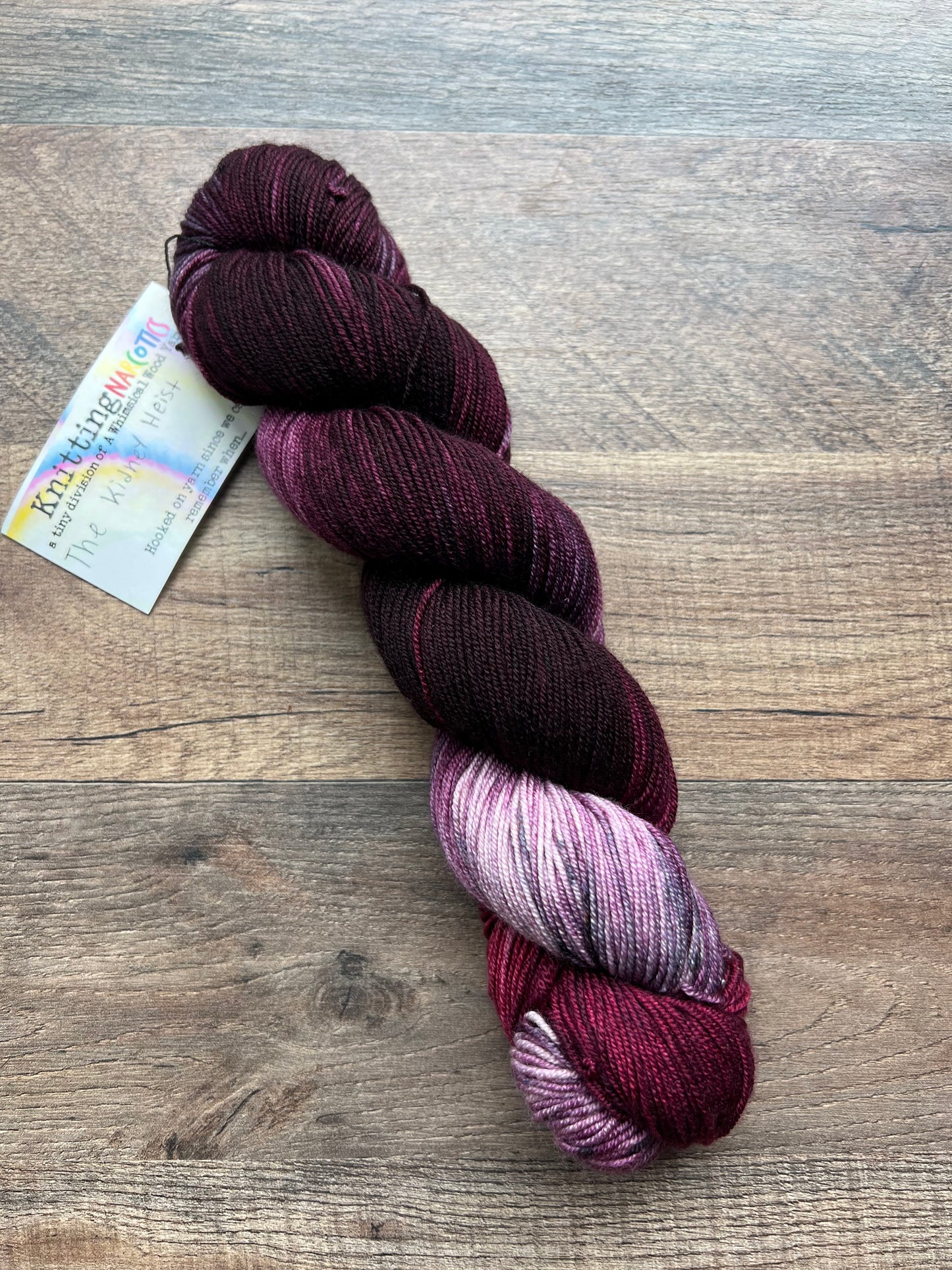 Whimsical Wood Yarn 17 Micron Merino - Destash