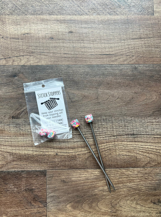 Fox & Pine Hexagon Stitch Stopper - Paisley