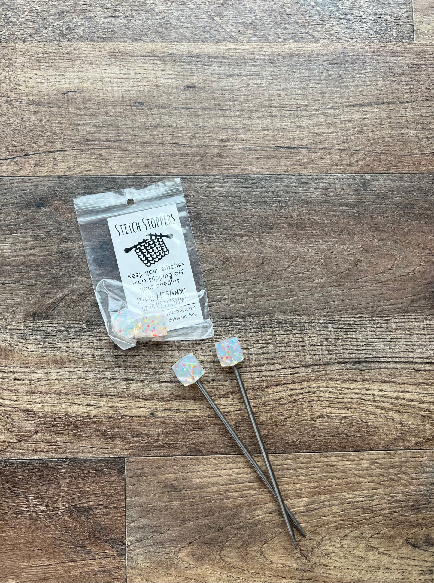 Fox & Pine Hexagon Stitch Stopper - Confetti