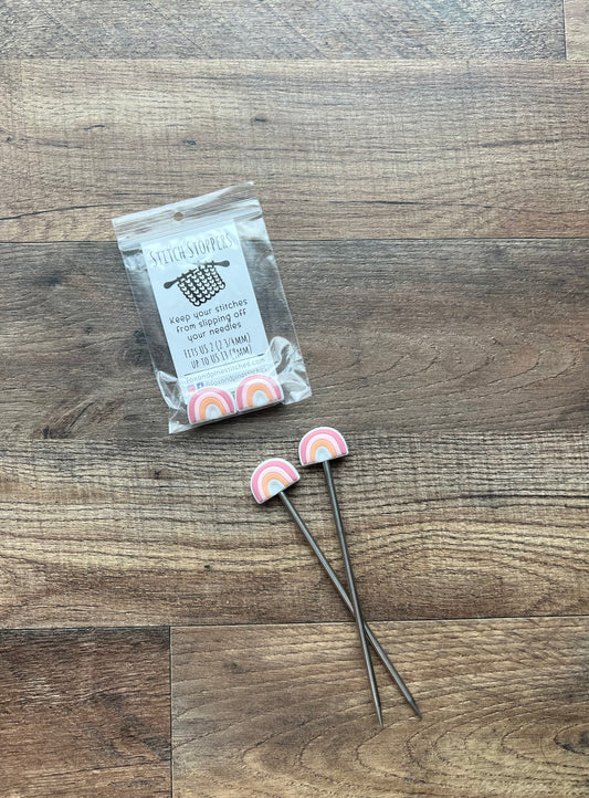Fox & Pine Pastel Rainbow Stitch Stopper