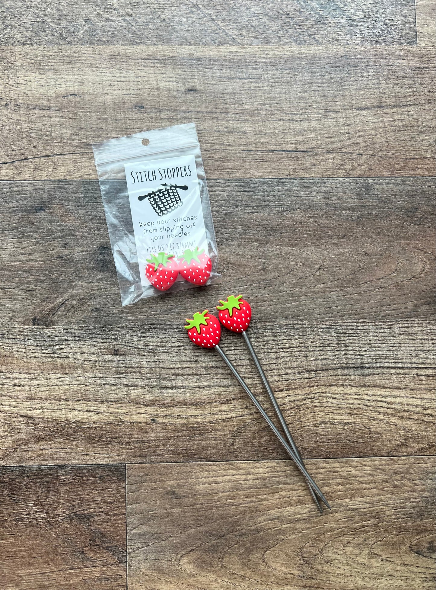 Fox & Pine Strawberry Stitch Stopper