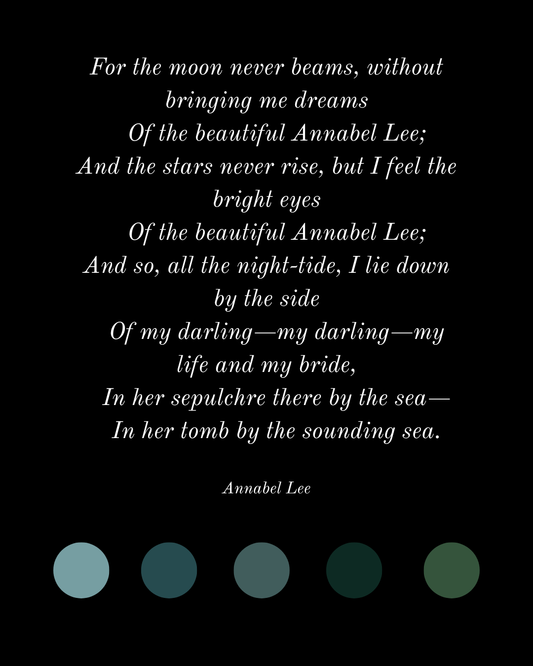 February Poe Club: Annabel Lee