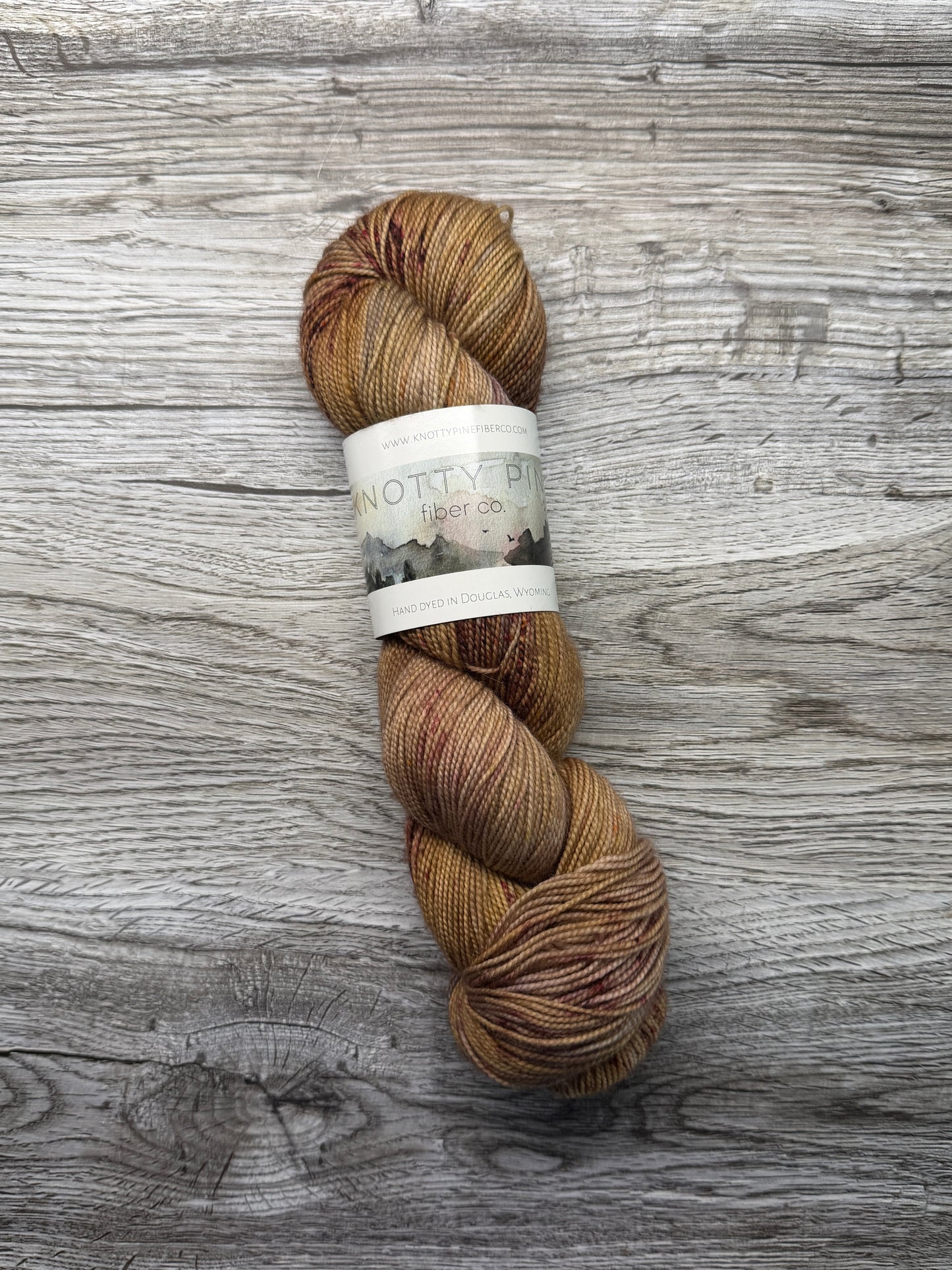 Destash - Knotty Pine - Prarie Sunset - 80/20 Fingering