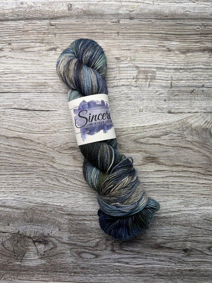 Destash - Sincere Fiber Co - Not Quite Spring - Silk Sock