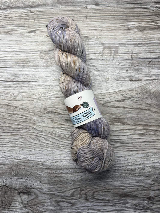 Destash - Long Dog Yarn - White Sands NP - Tweed Fingering