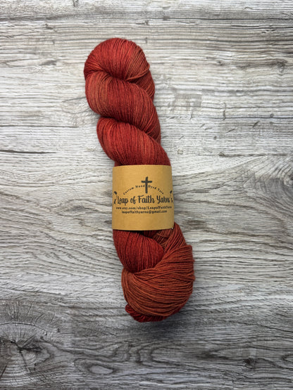 Destash - Leap of Faith Yarns - Sugar Maple - 75/25 Fingering