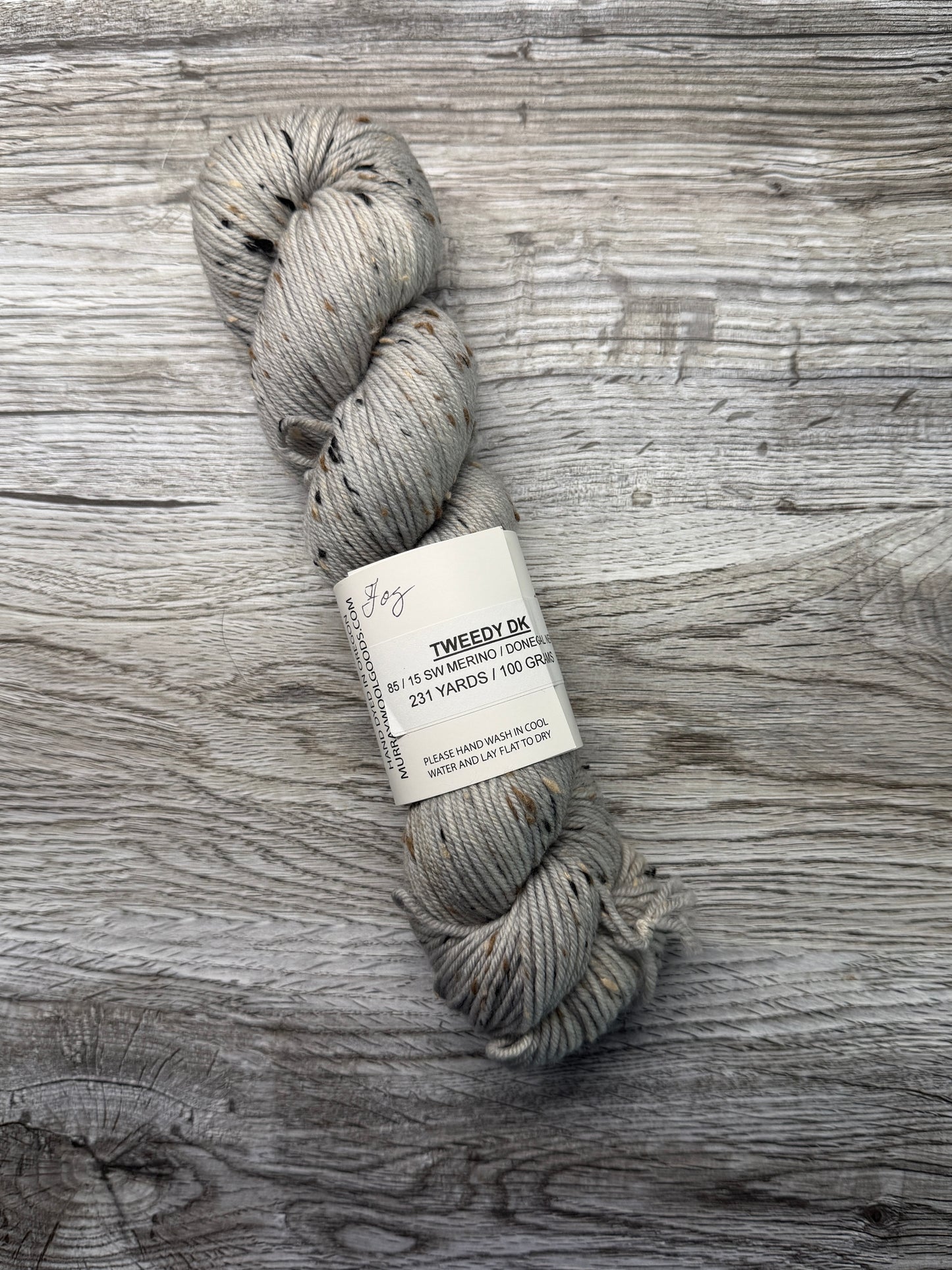Destash - Murray Wool Goods - Fog - Tweed DK