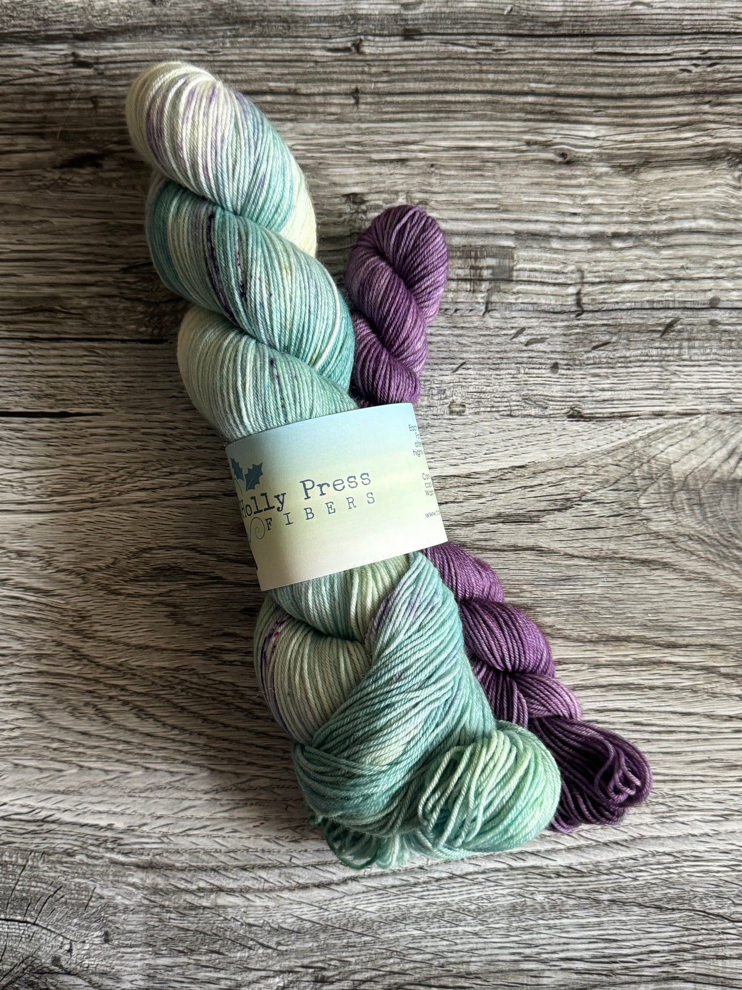 Destash - Holly Press Fibers - Dearest You Will Always Be - 75/25 sock set