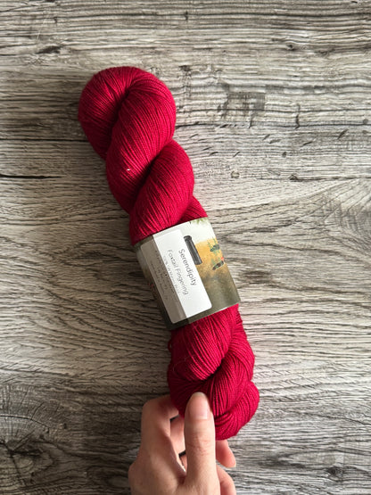 Destash - Treehouse Knits - Serendipity Red - 100 SWM